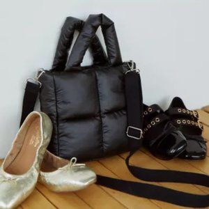 Millie Quilted Puffy Mini Tote Bag